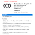 thumbnail image 2 of Rear Brake Shoe Set - Compatible with 2020 - 2022 Nissan Versa - Dynamic Friction, 2 of 2