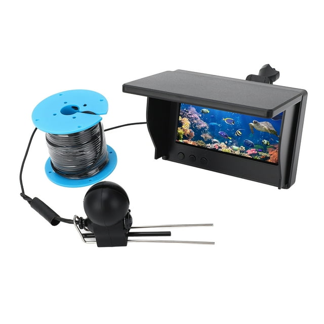 Cámara De Pesca En Hielo, Pantalla De 4,3 Pulgadas Cámara De Pesca Submarina Imágenes Claras Portátil 1080P Con Cable De 30 M Para Lago Para Kayak