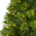 thumbnail image 3 of Nearly Natural 8ft. Green Scotch Pine Artificial Christmas Tree with 600 Clear LED Lights, 3 of 10