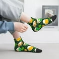 thumbnail image 6 of Uemuo St Patrick's Day10 Printed Crew Socks, Moisture-Wicking Socks, Athletic Socks for Men Breathable Cushion Socks Casual Sport Socks for Running Traveling, 6 of 6