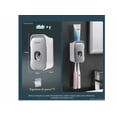 thumbnail image 2 of Dispensador Automatico Pasta Dental Xtellar Porta Cepillos Dientes Color Gris, 2 of 4