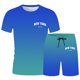 thumbnail image 4 of Playeras Estampadas Para Hombre, Camiseta Holgada Con Estampado De Letras De Ciudad Para Hombre, Conjunto De Ropa Deportiva De Verano, Ropa Deportiva Informal, 4 of 4