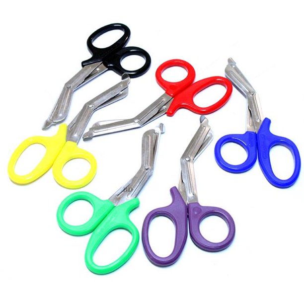 Shelter 10622W 7.5 in. First Aid Rescue EMT & EMS Trauma Shears Utility Scissors, White