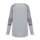thumbnail image 5 of Camisas Navideñas Para Mujer Tops de Manga Larga Estampado de Moda Cuello Redondo Raya Blusa Informal Odeerbi ODB201142, 5 of 5