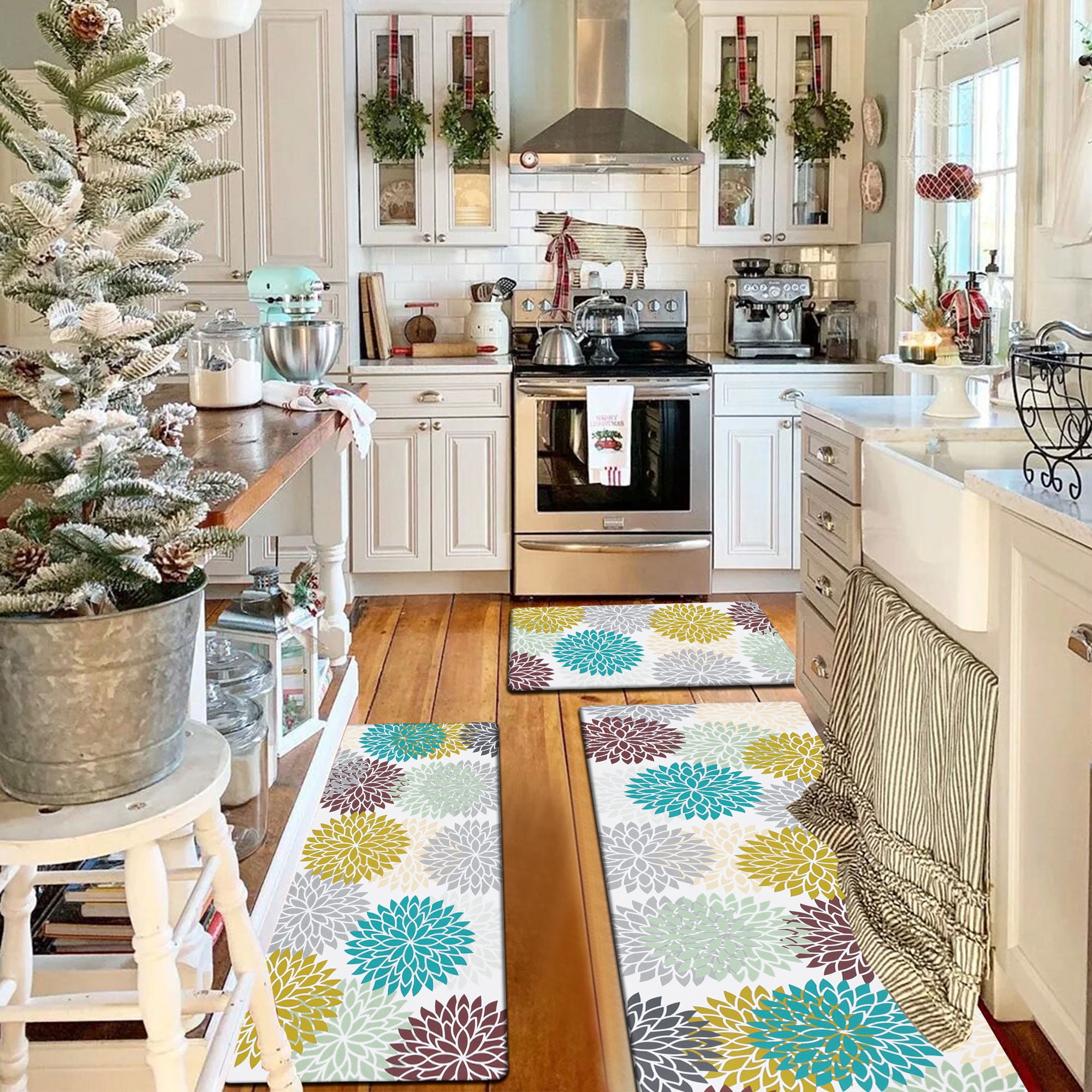 DIY Kitchen Rug - from a Yoga Mat — Once & Future Home