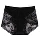 thumbnail image 1 of Gibobby Calzoncillos Talle Bajo Dama Bragas encaje cintura alta para mujer, bragas sexis transparentes sin costuras tamaño para realzar la cadera（Negro， XL), 1 of 5