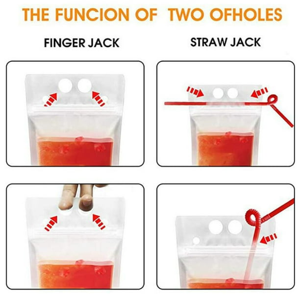 Ziplock juice pouch new arrivals