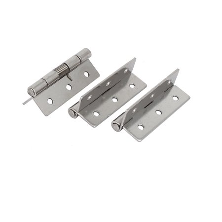 60mmx40mmx8mm Stainless Steel Self Closing Spring Loaded