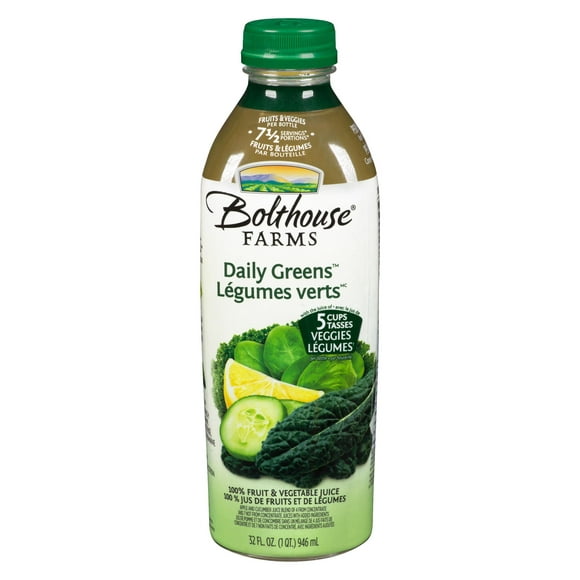 Jus de fruits et de légumes à 100 % Daily Greens de Bolthouse Farms 946 ml