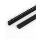 thumbnail image 2 of Conector de encabezado PCB femenino de 20 piezas, 40 vías, paso de 2 mm, negro, 2 of 2