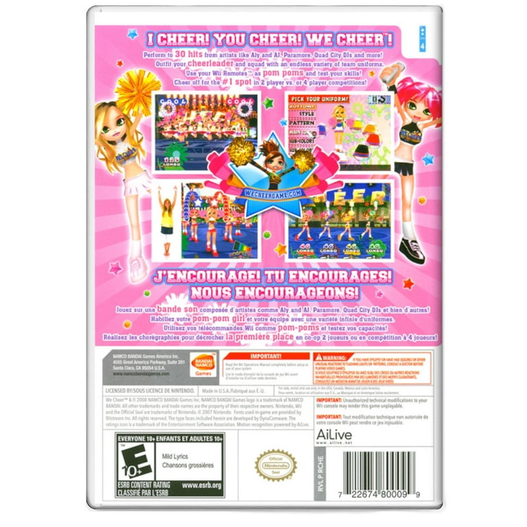 We Cheer - Nintendo Wii