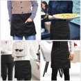 thumbnail image 1 of BESTYASH Delantal De Medio Cuerpo Negro Para Mujer Con Moderno Y Bolsillo Funcional, 1 of 7