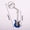 2pcs blue. black, variant on 2pc guitar keychain creative small gift cartoon musical instrument pendant