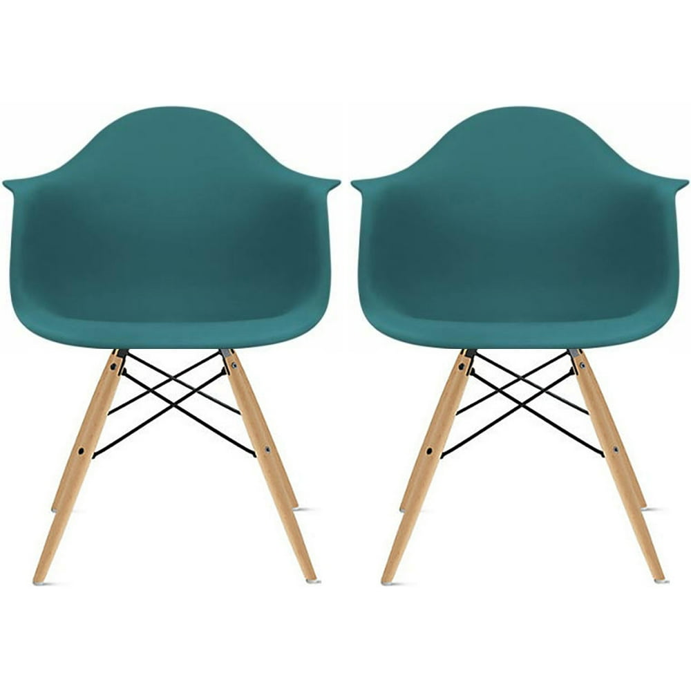 Teal desk chair no wheels Clearance