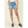 thumbnail image 3 of Judy Blue Full Size High Waist Rhinestone Decor Denim Shorts, 3 of 7