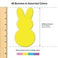 thumbnail image 2 of FreshCut Crafts Punch Out Paper Cutouts, Spring Holiday Shapes, Valentine Hearts, Shamrocks & Easter Bunny, 228 Pieces, 2 of 6