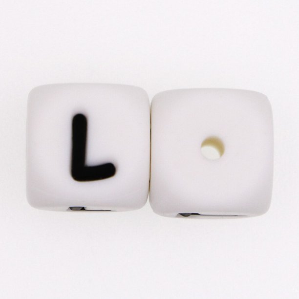 Kovict 12mm 100 Uds letras de silicona cuentas alfabeto inglés bebé mordedor para nombre personalizado DIY chupete cadena Clip Juguetes Tan Jianjun unisex