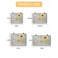thumbnail image 7 of Large Induction Cooktop Protector Mat You Are My Sunshine Stove Top Covers for Electric Stove, Yellow Sunflowers Cute Bees Heart Retro Wood Decorative Stove Burner Cover Mats, Glass Top Stove Cover, 7 of 7