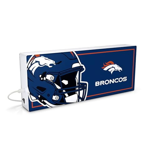 SOAR NFL LED Light Box - Denver Broncos