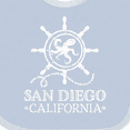 thumbnail image 4 of Inktastic San Diego California Travel Boys or Girls Baby Bib, 4 of 4