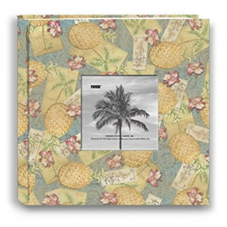 - Pioneer Photo Albums 200-Pocket Palm Trees Design Fabric Frame Cover Photo Album for 4 by 6-Inch Prints