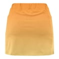 thumbnail image 4 of JSKUMAR Cotton Skort Skirts for Women High Waist Gradient Floral Print Summer Shorts Athletic Tennis Mini Golf Skorts (XL, Yellow 01), 4 of 5