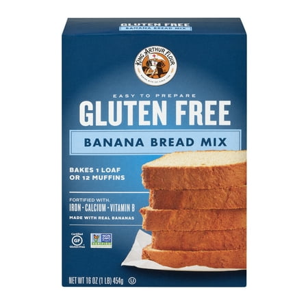 King Arthur Flour Gluten Free Banana Bread Mix, 16.0 OZ - Walmart.com