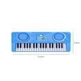 thumbnail image 3 of Blue 37 Keys Portable Electronic Keyboard Piano For Kids, Multifunction Music Educational Toy Instrument For Ages 3-8, 13.6X4.9X3.1 Inch Lightweight Learning Piano, 3 of 7