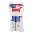 thumbnail image 3 of Bikini de Camiseta Yinane Despedida de Soltera Blanco Único, 3 of 8