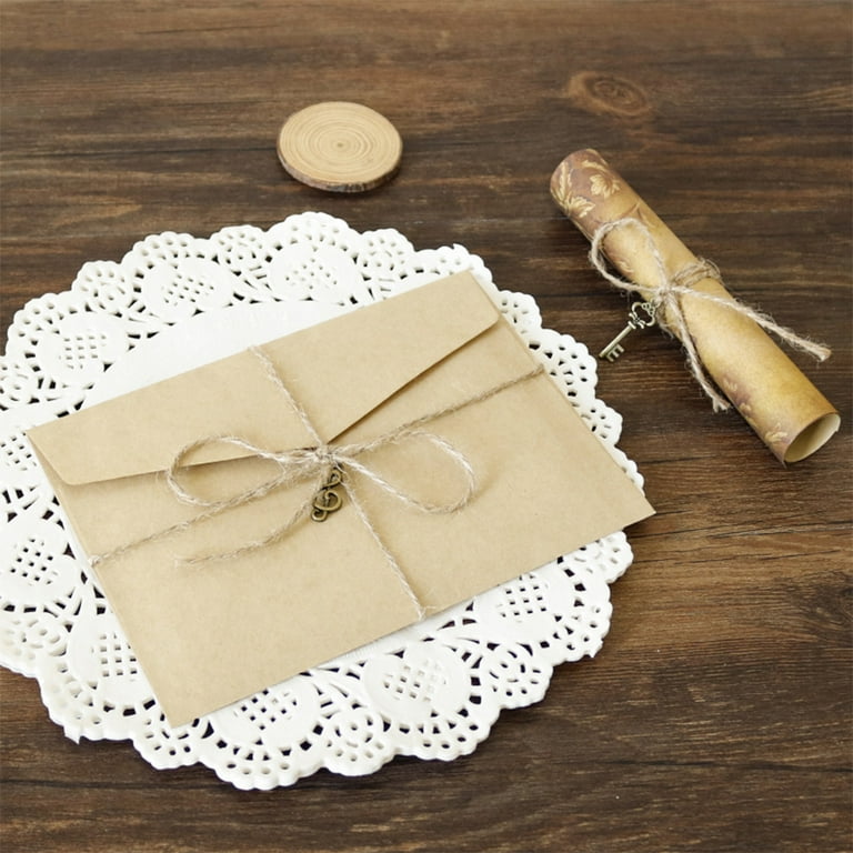 8pcs/bag Vintage Kraft Paper Classical Letter Paper Simple Love Letter Paper  ;;^