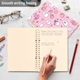 thumbnail image 4 of FORMRS 1-Subject Spiral Notebook 8" x 5" College Ruled 60 Refillable Sheet A5 Hard Cover, 2 Pack, Pink Halloween, 4 of 7
