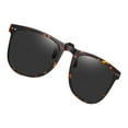 thumbnail image 2 of Gafas de sol con clip, lentes antideslumbrantes, abatibles, para pescar y viajar, para mujeres Carey, 2 of 9