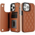 thumbnail image 1 of HCTian for iPhone 14 Pro Max Luxury Leather Wallet Card Phone Case Flip Stand Cover, 1 of 7