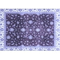 thumbnail image 1 of Ahgly Company Machine Washable Indoor Rectangle Oriental Blue Traditional Area Rugs, 2' x 3', 1 of 4