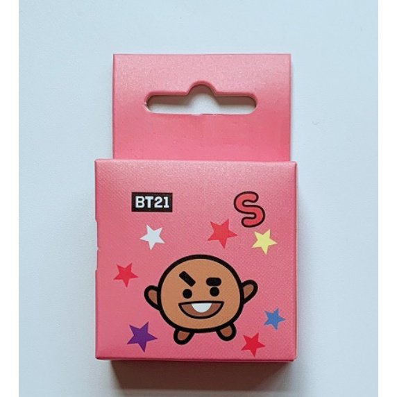 Nuevo Coreano BTS BT21 Serie Lindo Washi Cinta Conjunto De Enmascaramiento Diario Suministros Estacionarios Ventilador Regalo