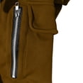 thumbnail image 3 of HappyYEE Men’s Fleece Hoodie Loose Drawstring Hooded Sweatshirt with Pockets Fall Long Sleeve Casual Pullover Tops XXL, 3 of 6