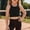 A325 Black, variant on Xdegoge Children Girls Sleeveless Crop Tops Casual Basic Athletic Workout Tank Soft Breathable Gymnastics Dance Activewear Shirts Stretchy Summer Gym Clothes