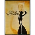 thumbnail image 3 of Vintage Apple Collection 19x24 Black Modern Framed Museum Art Print Titled - Linstant Taittinger, 3 of 5