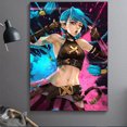 thumbnail image 1 of Cuadro Decorativo Jinx Artistico Canvas Listo Para Colgar 40x60cm Jungle Art Impresion Tela Arte, 1 of 6