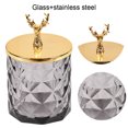 thumbnail image 3 of Biscuit Barrel Storage Canister Jar, Candy Jar Decorative Jars with Lids Storage Jewelry Glass Trinket Box, 3 of 5