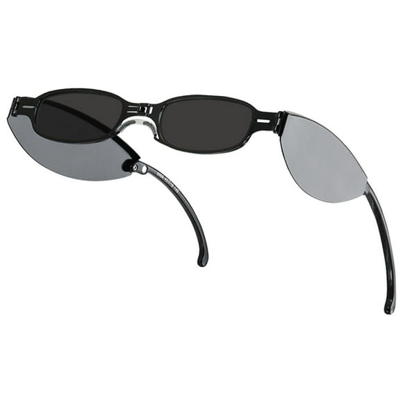 Gafas de sol plegables, modernas, duraderas, cómodas y con protección solar. Negro