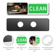thumbnail image 5 of Dishwasher Magnet Clean Dirty Sign - Decorative Floral & Cat Magnetic Indicator with Sliding Cover - Aesthetic Kitchen Organization Sign with Non-Scratch Magnet & Adhesive Stickers, 5 of 10