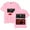 Pink, variant on ROB49 Merch Let me fly Tour 2025 T-shirts Women Men Clothes Trend Casual Short Sleeve Top