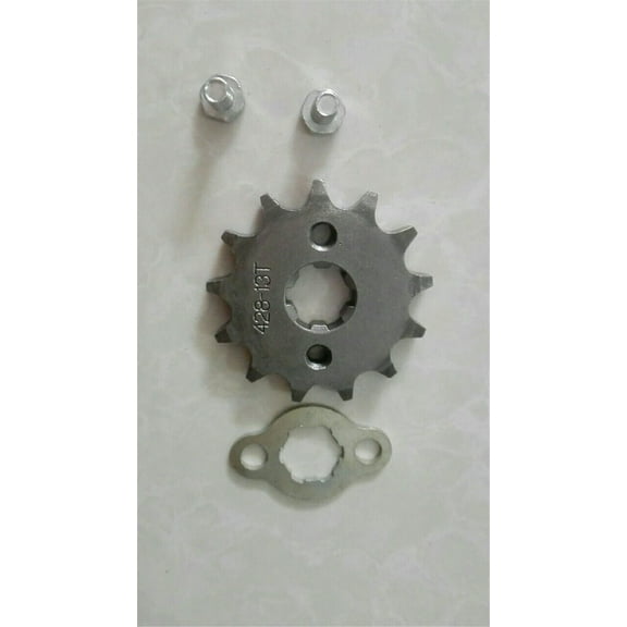 Zyutaosan 428 13 T Tooth 17Mm Front Engine Sprocket For 50Cc 70Cc 90Cc 110Cc 125Cc Taotao Dirt Pit Bike Atv Quad Buggy Scooter Motorcycle