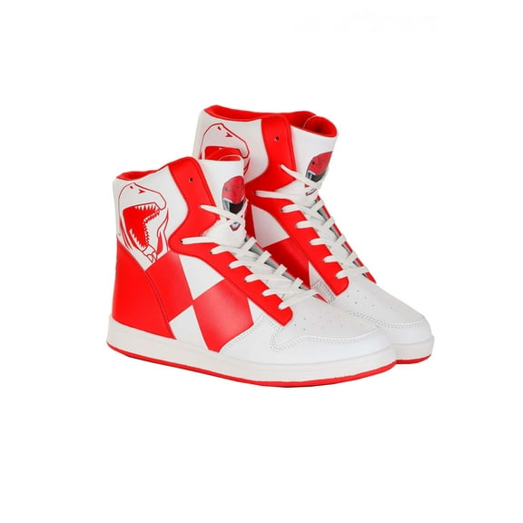 Costume Inspired Red Power Rangers Sneakers