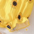 thumbnail image 5 of Gubotare Baby Girl Outfits Toddler Baby Girl Summer Clothes Toddler Girls Summer Outfits Short Sleeve T-Shirts Shorts Clothing Set 6 9 12 18 24 Months 2T 3T 4T 5T (Yellow,3-6 Months), 5 of 5