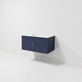 thumbnail image 6 of Geneva 36 in. W Navy Blue Bath Vanity and White Quartz Top, 6 of 11