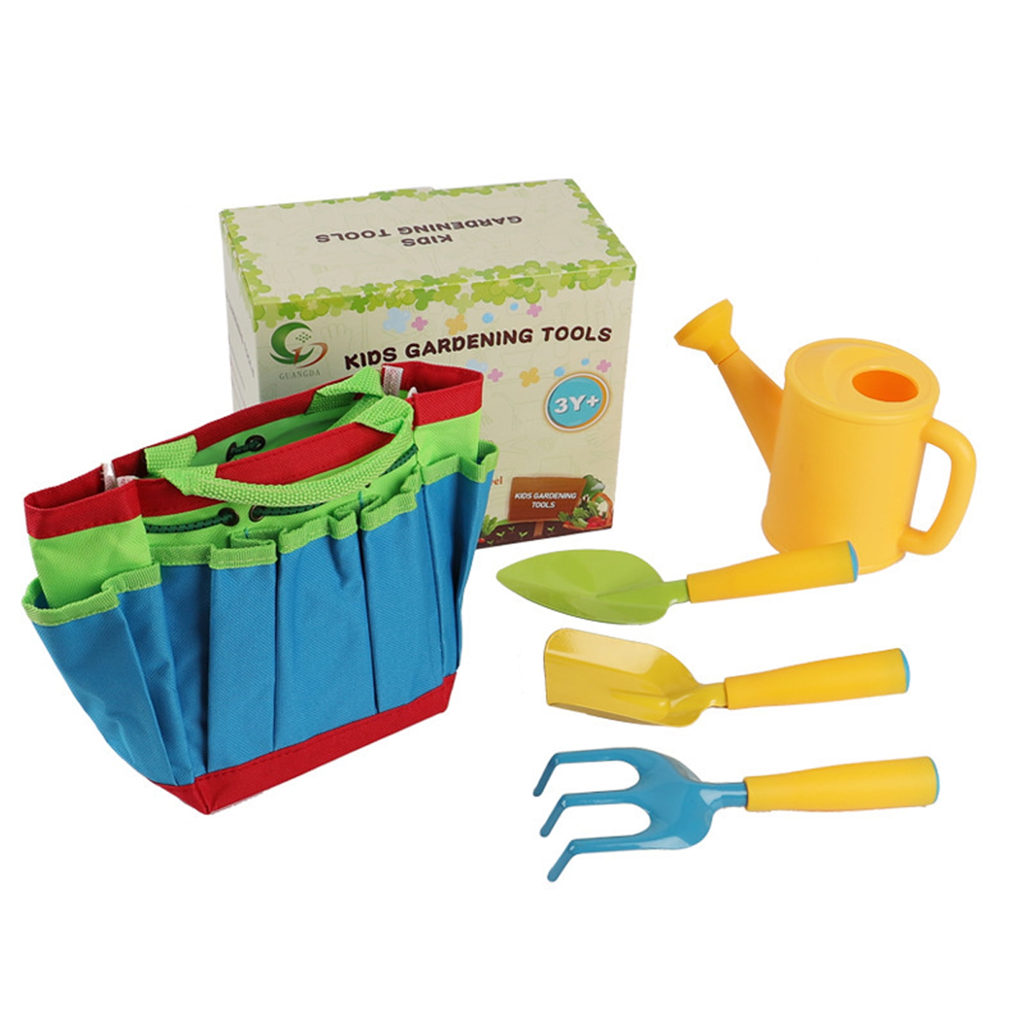 COUTEXYI Kids Gardening Tools Set, Assorted Color Multipurpose Garden Tools