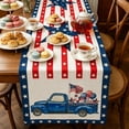 thumbnail image 6 of YardChic 4th of July Decorations USA 250th Anniversary Tablecloth, Memorial Independence Day Tablecloths, Patriotic Party Supplies for Indoor Home Outdoor, Outside BBQ Picnic Party, 13"x90.2", 6 of 8