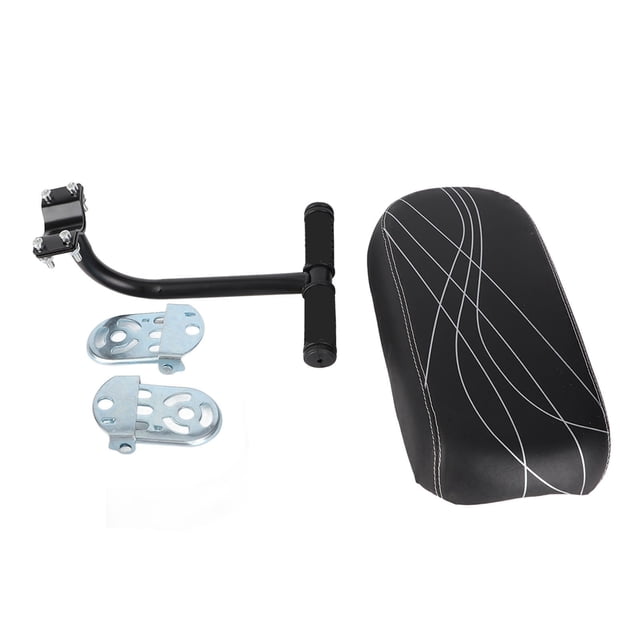 Childrens Bicycle Child Rear Cushion, Backrest, Armrest, Footrest Set, Complete Set, Removal, Accessories for Your Bike